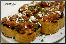 Thanasi's Feta Bruscetta
