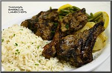 Thanasi's BBQ Lamb Chops