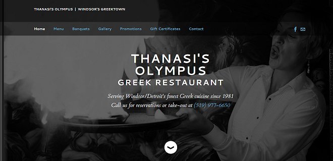Enter Thanasi's Greek Restaurant
