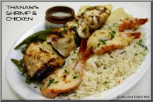 Jumbo Shrimp and Chicken